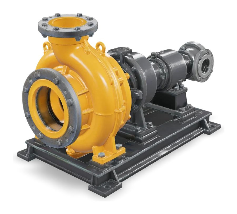 Horizontal slurry pump