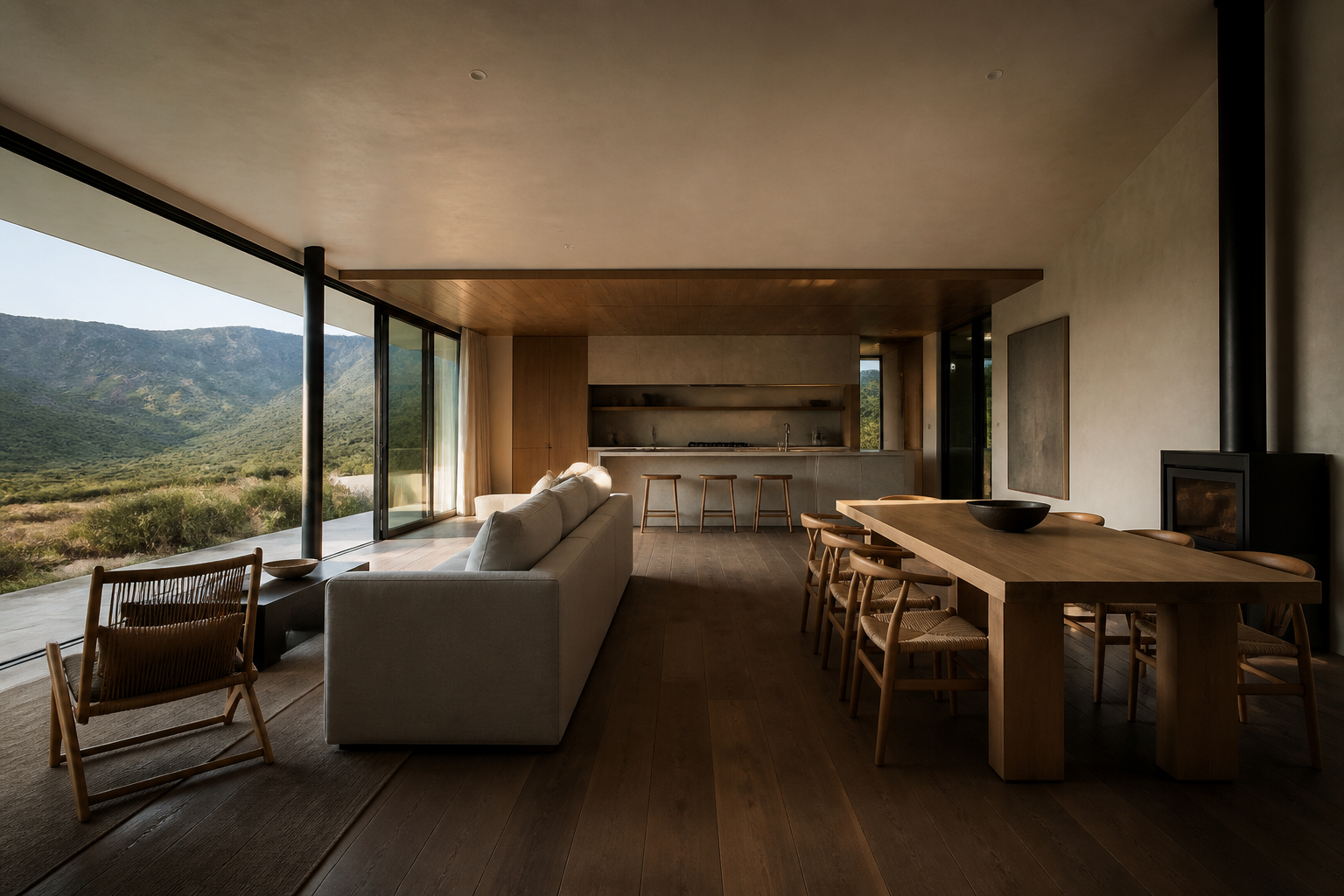 Interior walkthrough of a contemporary house